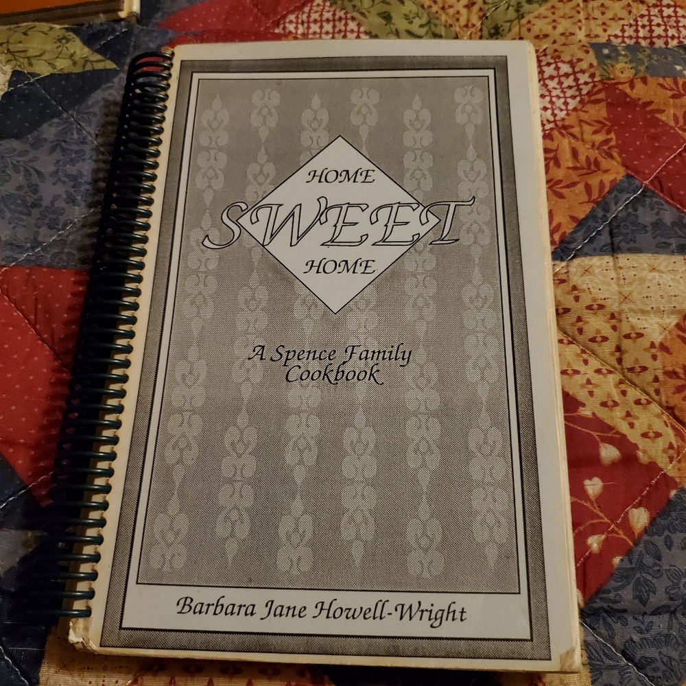 Spiral Bound Vintage Cookbook Home Sweet Home Ste. Croix Canada